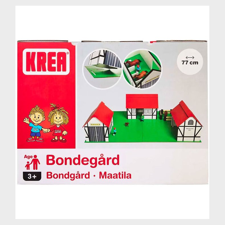 Krea Bondegrd - Tr - 77x53 cm