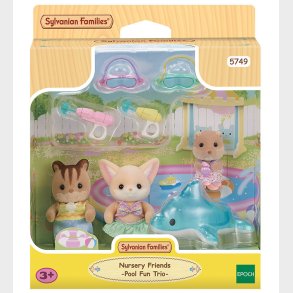 Sylvanian Families - Nursery Friends - Pool Fun Trio - 5749