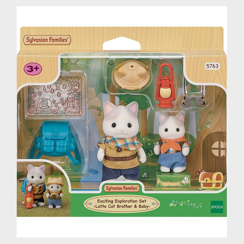 Sylvanian Families - Exciting Exploration Set - Latte Cat Brothe