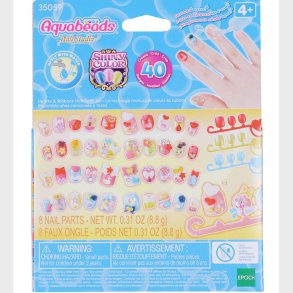 Aquabeads Perlest - Nail Studio - Hearts & Ribbons Nail Refill