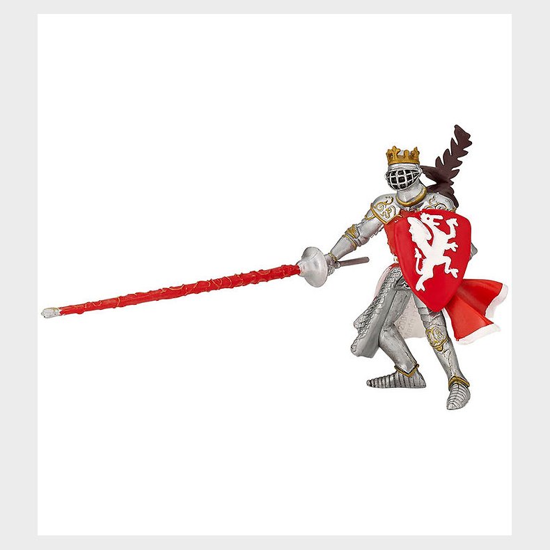 Papo Rde Drage Konge - H: 21 cm