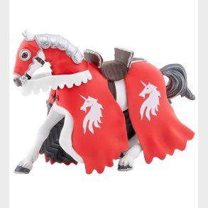 Papo Hest Af Enhjrning ridder m Spyd - H: 14,5 cm