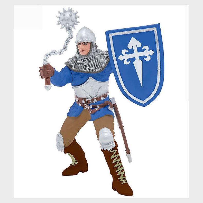 Papo Ridder m. Mace - H: 10 cm