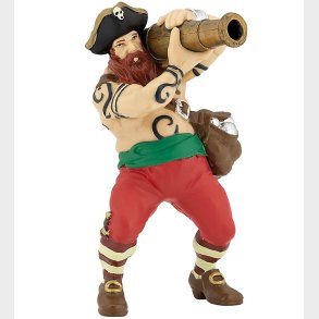 Papo Pirat m Kanon - H: 9 cm
