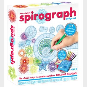 Spirograph Tegnest - 30 dele - Basis