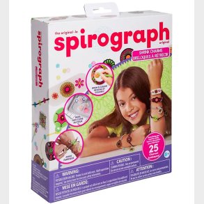 Spirograph Kreast - 25 dele - Shrink Charms