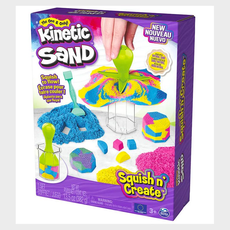 Kinetic Sand Sandst - Squish N' Create - 382 gram