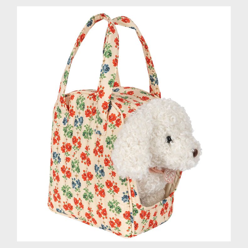 Konges Sljd Hund I Taske - Yvette Puppy - Off White