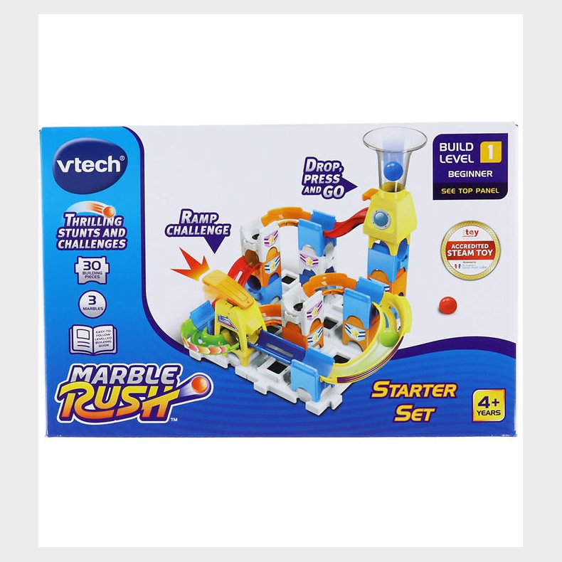 Vtech Kuglebane - Marble Rush Discovery Set - 30 Dele