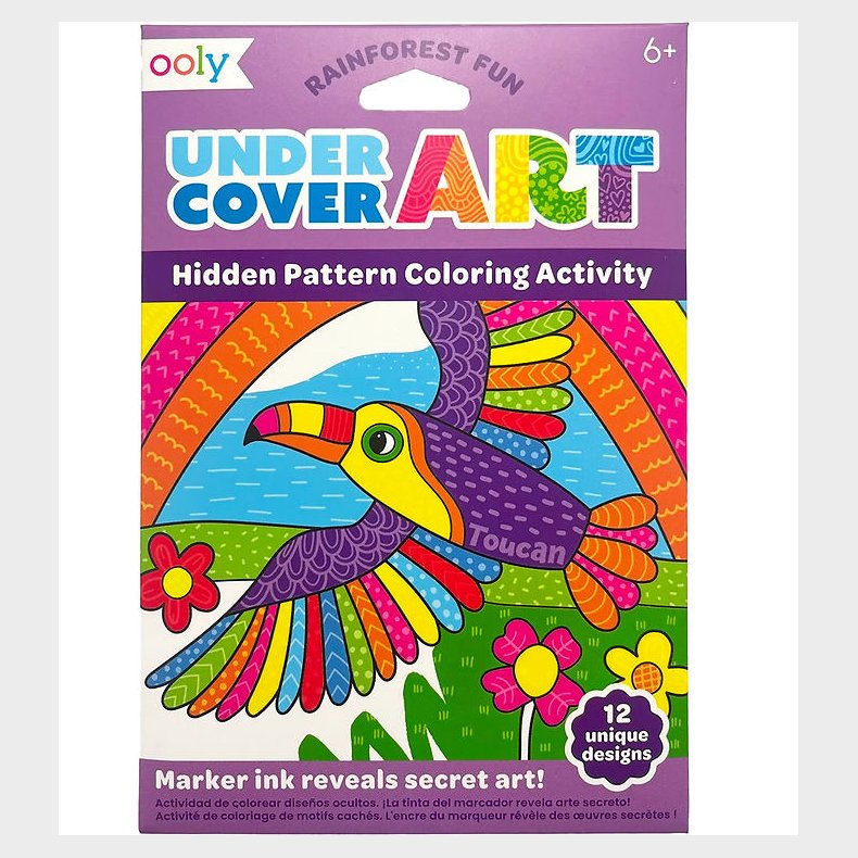 Ooly Maleark - Undercover Art - 12 Stk. - Rainforest Fun