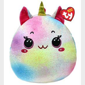 Ty Bamse - Squishy Beanies - 25 cm - Maisie Unicorn