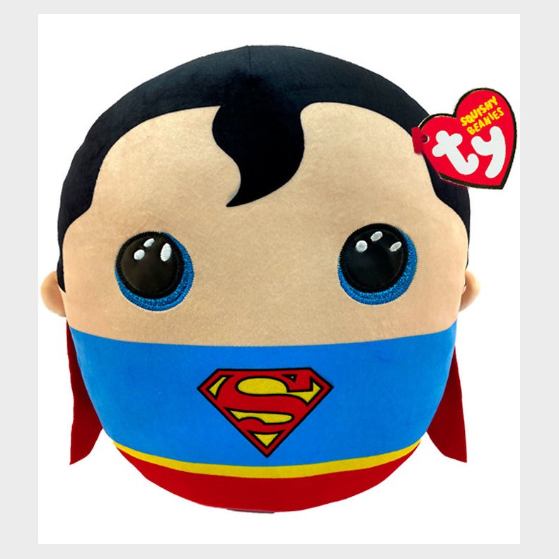 Ty Bamse - Squishy Beanies - 25 cm - Superman