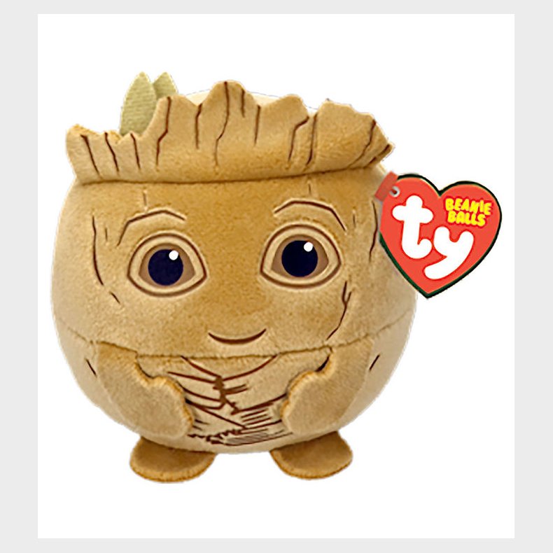 Ty Bamse - Beanie Balls - 9 cm - Marvel Groot