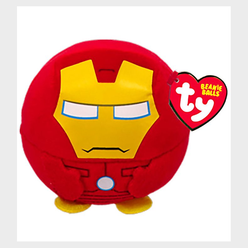Ty Bamse - Beanie Balls - 9 cm - Marvel Iron Man