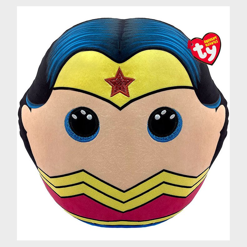 Ty Bamse - Squishy Beanies - 25 cm - Marvel Wonder Woman