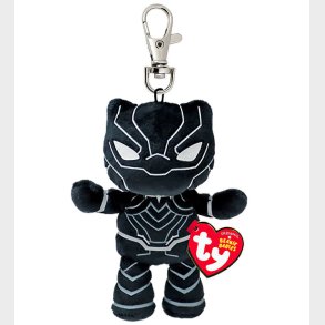 Ty Nglering m. Bamse - Beanie Babies - 10 cm - Marvel Black Pan