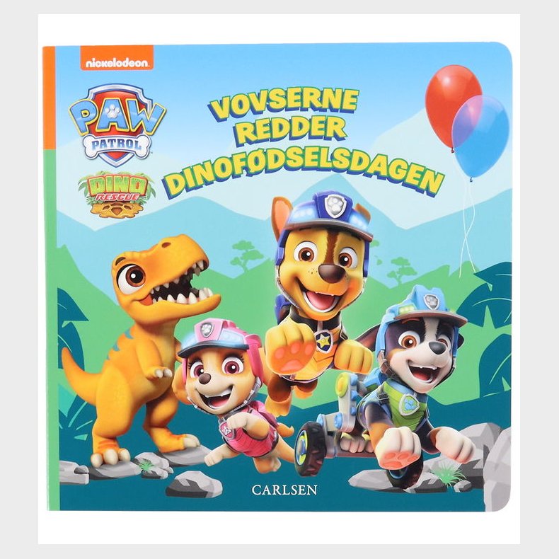 Forlaget Carlsen Bog - Paw Patrol - Vovserne Redder Dinofdselsd