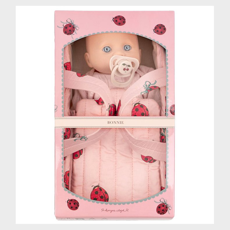 Konges Sljd Dukke-st - Bonnie - Ladybug Glitter