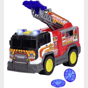 Dickie Toys Bil- Fire Rescue Unit - Lys/Lyd