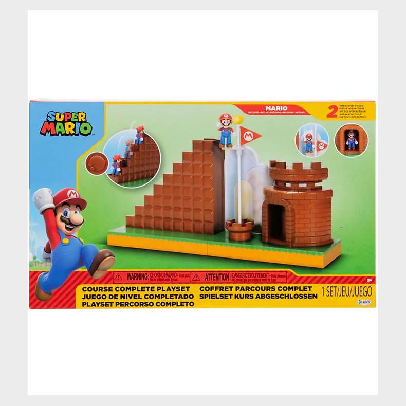 Super Mario - Nintendo Super Mario 2.5 Level End Playset