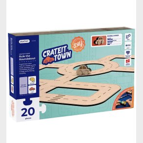 Crateit Kreast - Crateit Town - Tr - Rundkrsel - 28 Dele