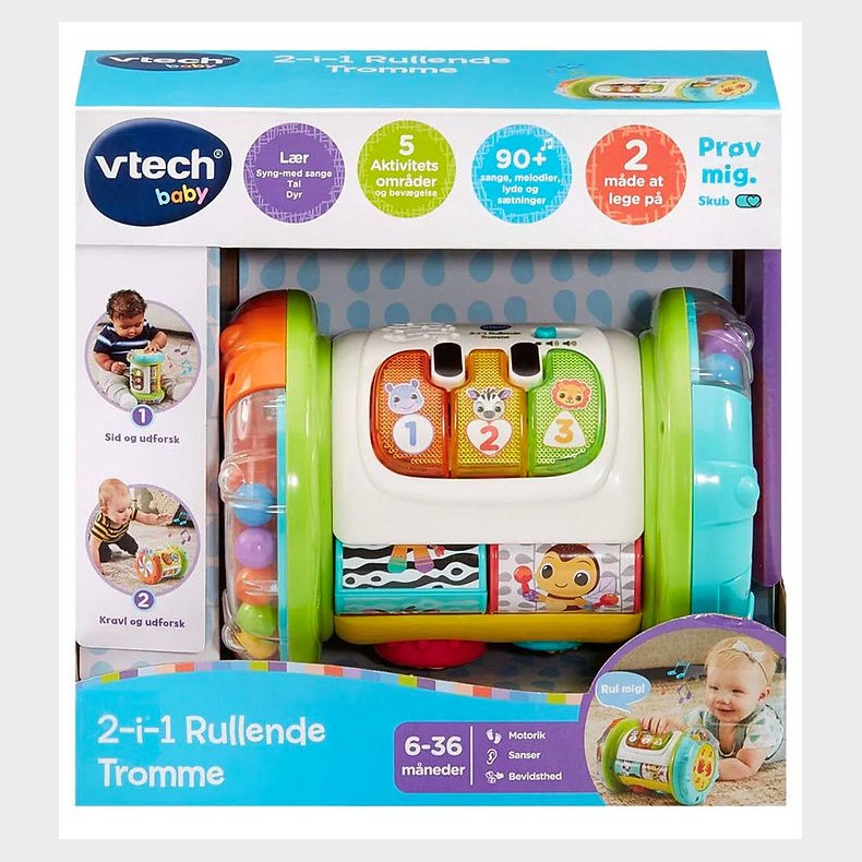 Vtech Aktivitetslegetj - 2-i-1 - Rullende Tromme