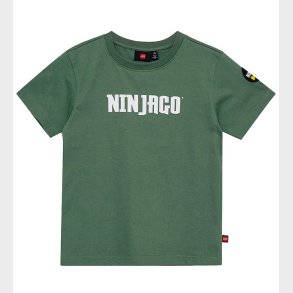 LEGO Ninjago T-shirt - LWTano - Grn m. Hvid