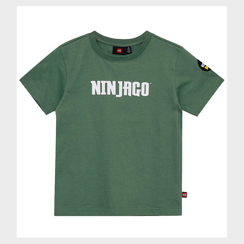 LEGO Ninjago T-shirt - LWTano - Grn m. Hvid