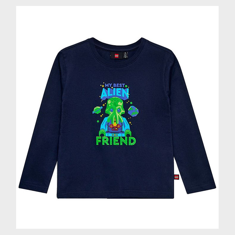 LEGO Wear Bluse - LWTaffy - Dark Navy m. Alien