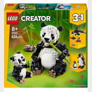 LEGO Creator - Vilde Dyr: Pandafamilie 31165 - 626 Dele