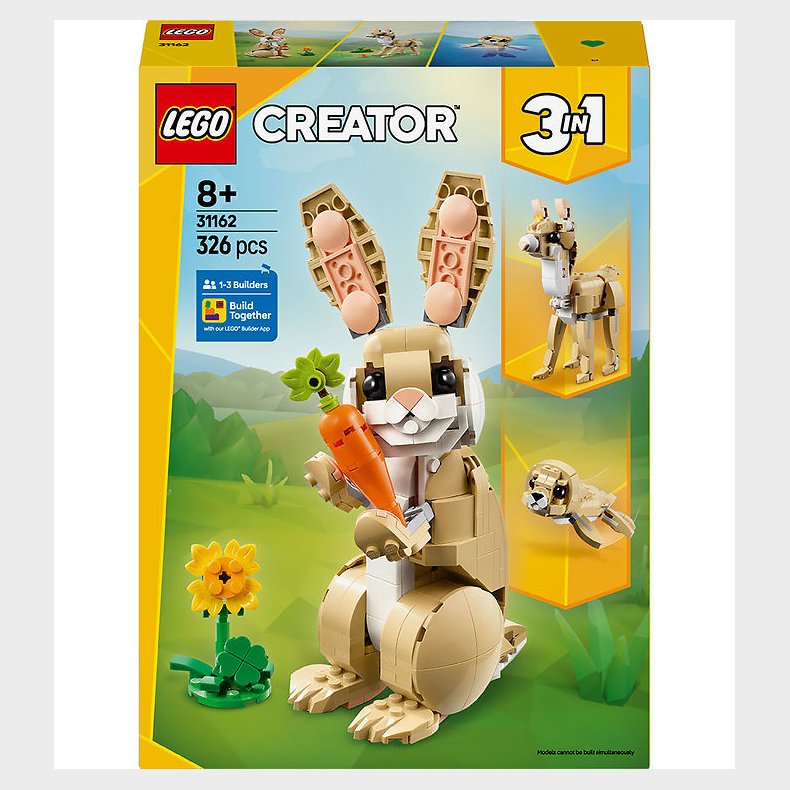 LEGO Creator - Sd Kanin 3i1 31162 - 326 Dele