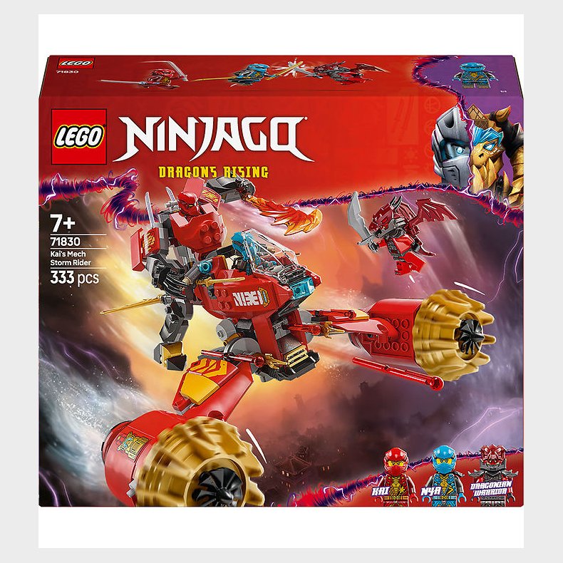 LEGO Ninjago - Kais Storm Rider-mech 71830 - 333 Dele