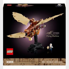 LEGO Icons - Leonardo da Vinci's Flyvemaskine 10363 - 493 Dele