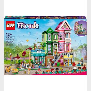 LEGO Friends - Heartlake City Lejligheder Og Butikker 42670 - 2