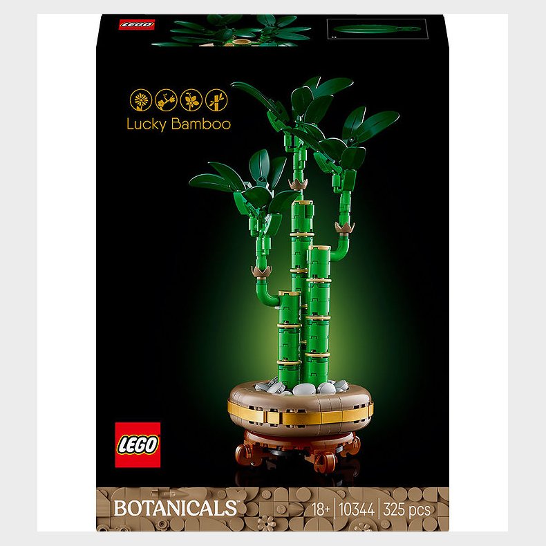 LEGO Botanicals - Lykkebambus 10344 - 325 Dele