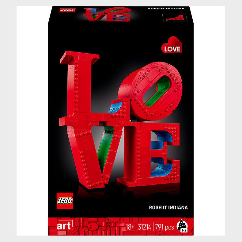LEGO Art - Love 31214 - 791 Dele