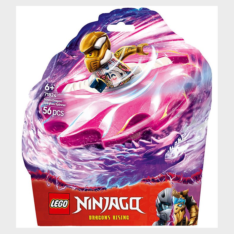 LEGO Ninjago - Soras Drage-spinjitzu-spinner 71824 - 56 Dele