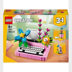 LEGO Creator - Skrivemaskine m. Blomster 31169 - 3-i-1 - 363 De