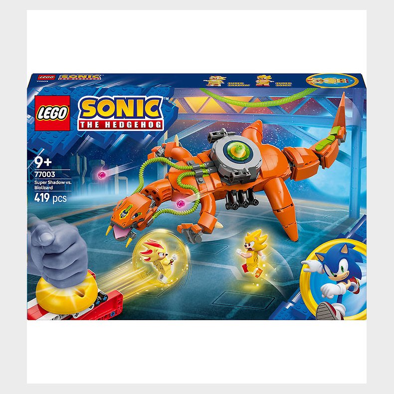 LEGO Sonic The Hedgehog - Super Shadow mod Biolizard 77003 - 41
