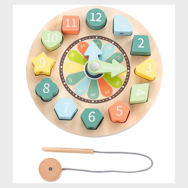 Kinder and Kids Leget�j - Tr�ur - Sorting Clock