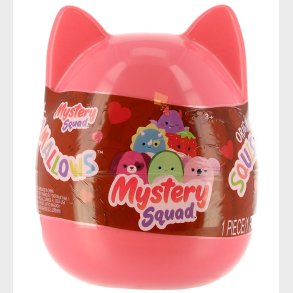 Squishmallows Bamse - 20 cm - Mystery Squad - Hjerte Kapsel - As