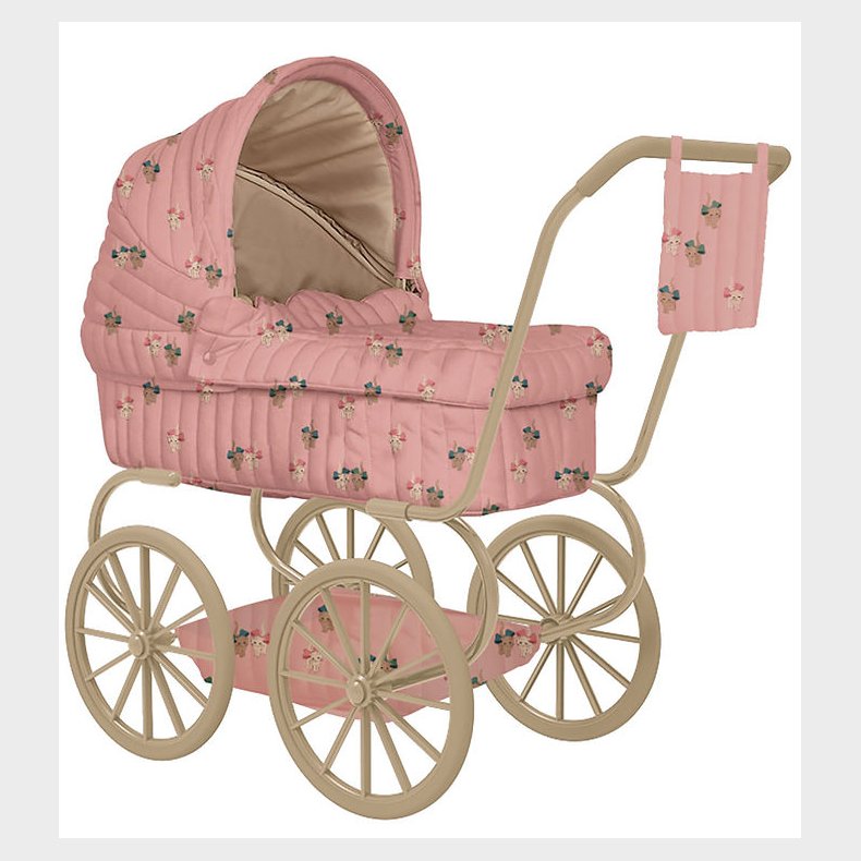 Konges Sljd Barnevogn - Minnie - Bow Kitty Pink