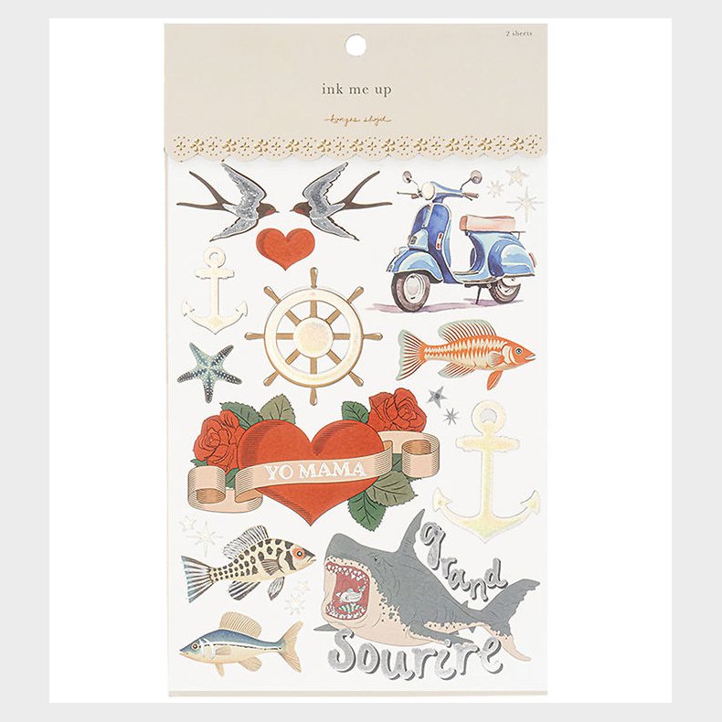 Konges Sljd Tatoveringer - Boy Mix Pack