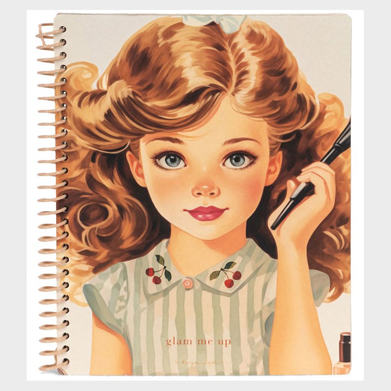 Konges Sljd Klistermrkebog - Glam Me Up - Blush