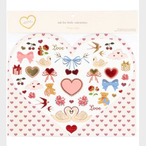 Konges Sljd Tatoveringer - Valentines - Red