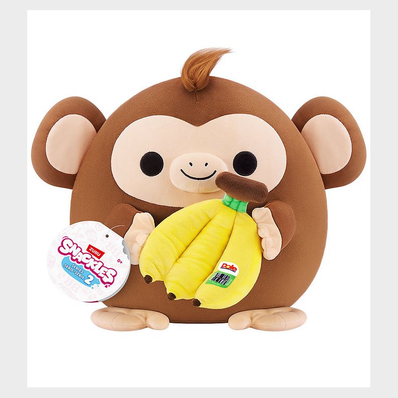 Snackles Bamse - 35 cm - Aben Riko m. Bananer