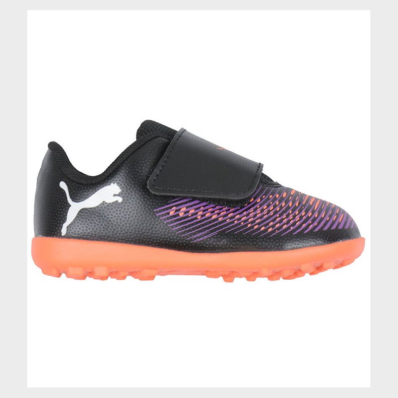 Puma Fodboldstvler - Future 8 Play TT V Inf - Sort/Hvid/Glowing