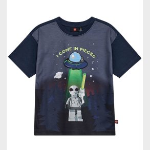 LEGO Wear T-shirt - LWTaffy 105 - Navy/Gr