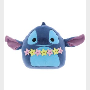 Squishmallows Bamse - 20 cm - Stitch m. Blomsterkrans