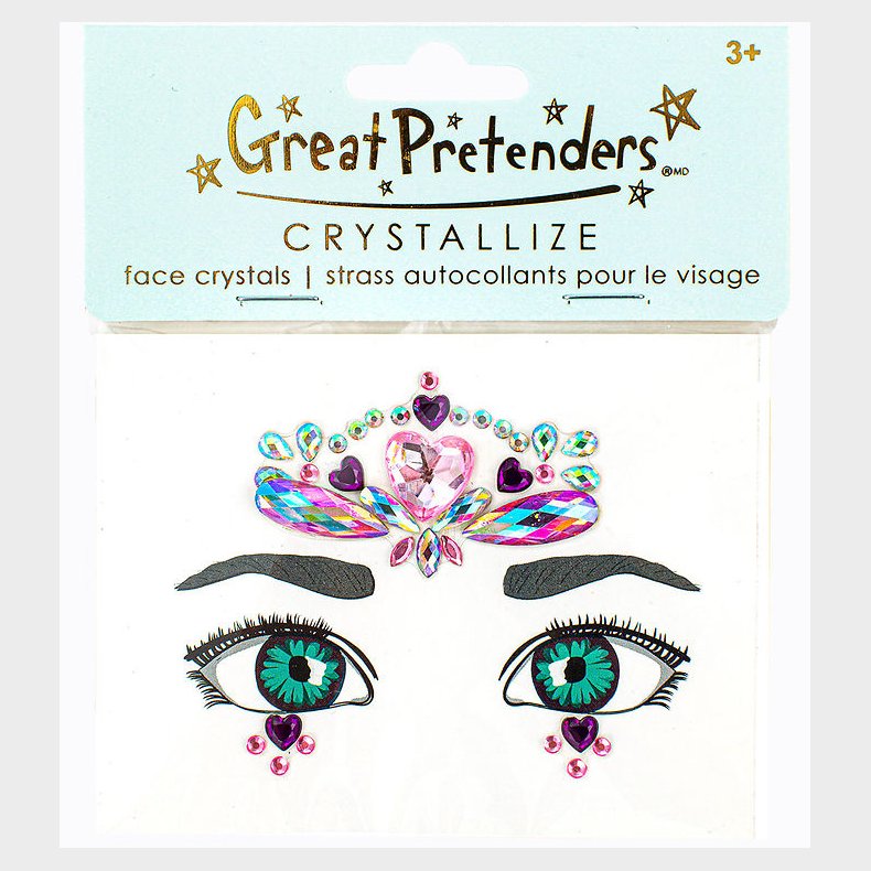 Great Pretenders Ansigtssmykker - Crystal Hearts